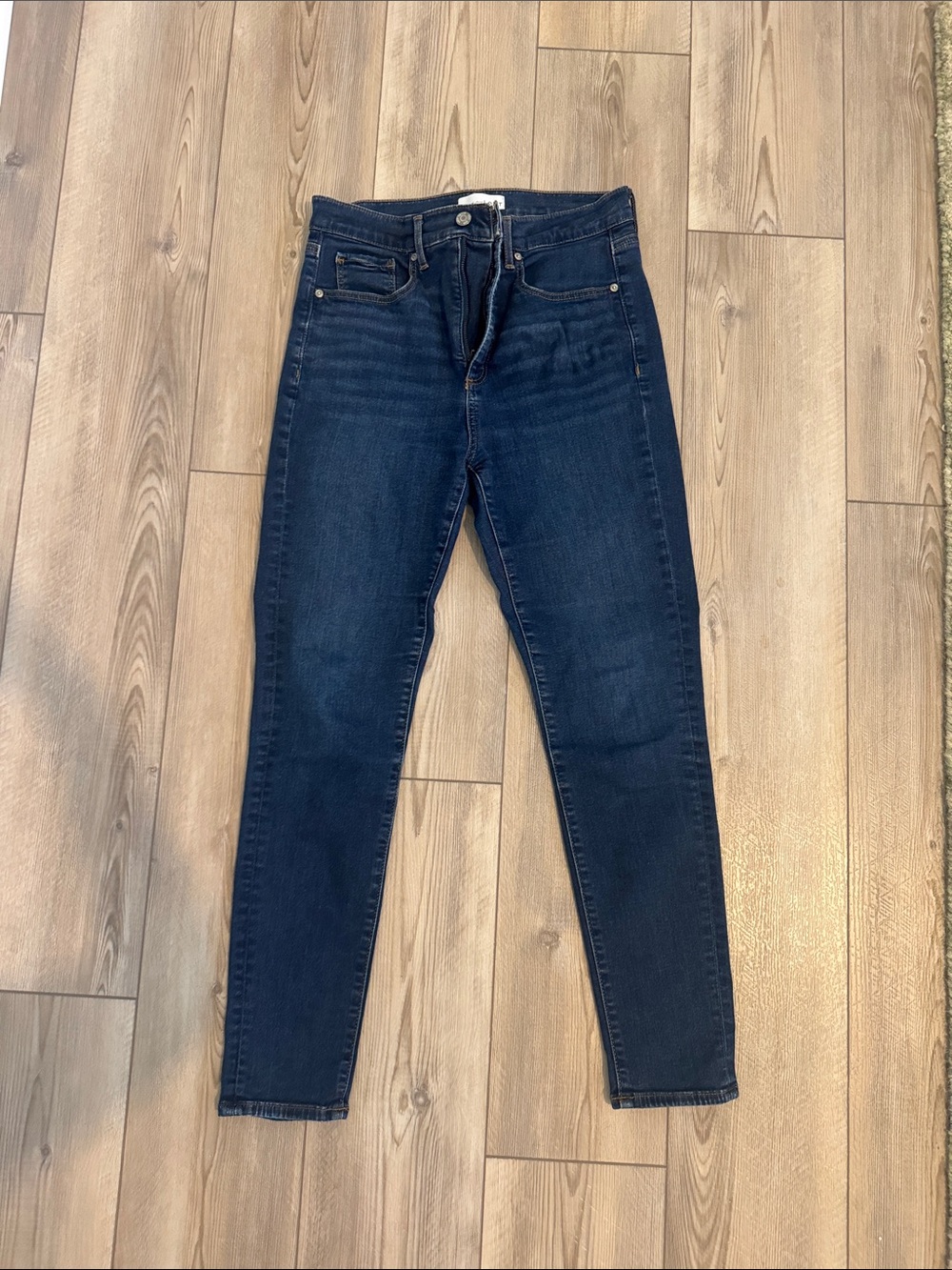 LOFT Dark Navy Skinny Jeans